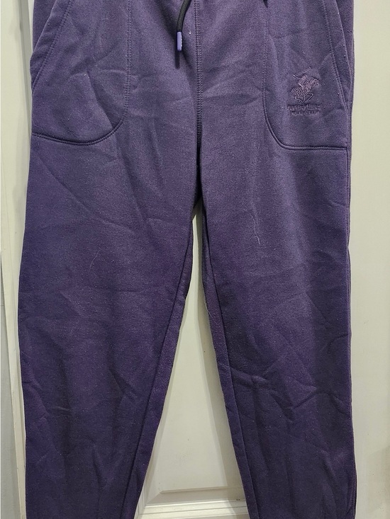 Beverly Hills Polo Club Pants - Beverly Hills Polo Club Purple Track Pants Joggers